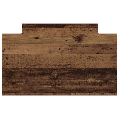 vidaXL Bed Frame Old Wood 100 x 200 cm Engineered Wood