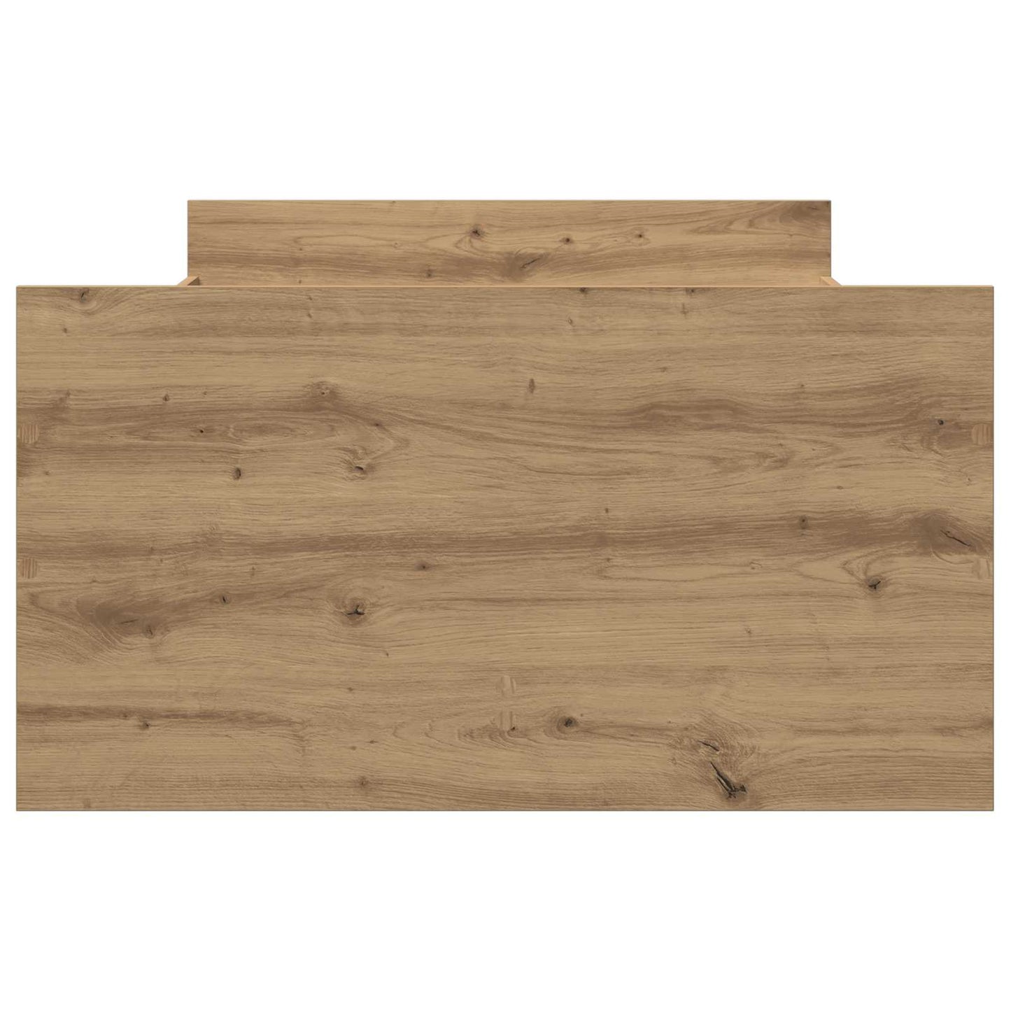 vidaXL Bed Frame Artisan Oak 100 x 200 cm Engineered Wood