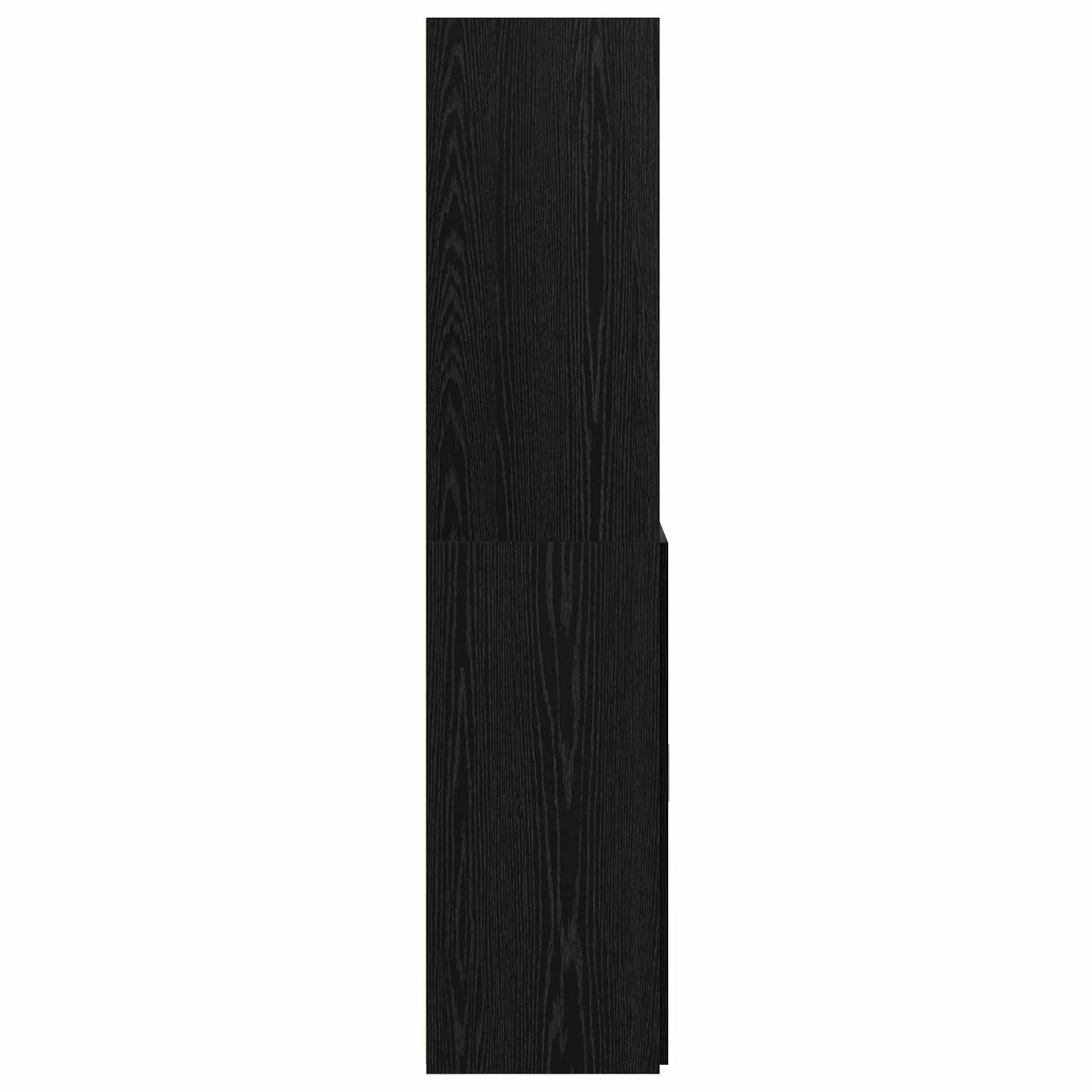 vidaXL Bookcase Black oak 30 x 42.4 x 185.2 cm