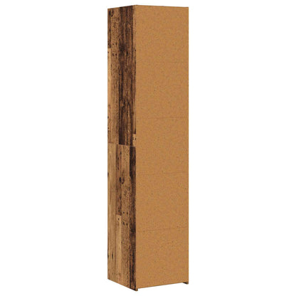 vidaXL Sideboard Old Wood 40 x 41 x 185 cm Engineered Wood
