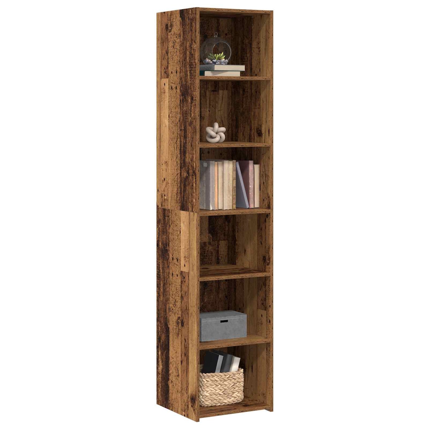 vidaXL Sideboard Old Wood 40 x 41 x 185 cm Engineered Wood