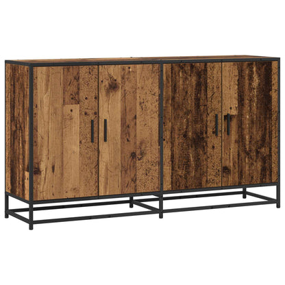 vidaXL Sideboard Old Wood 134 x 35 x 76 cm Engineered Wood
