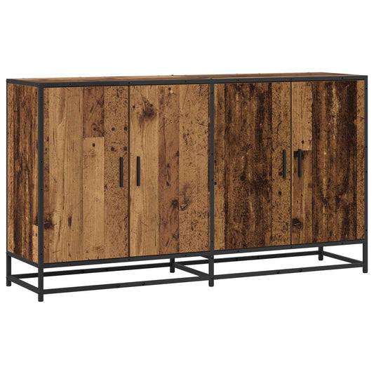vidaXL Sideboard Old Wood 134 x 35 x 76 cm Engineered Wood
