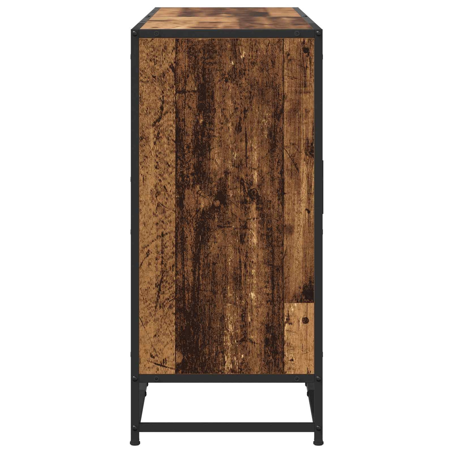 vidaXL Sideboard Old Wood 134 x 35 x 76 cm Engineered Wood
