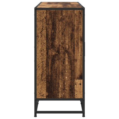 vidaXL Sideboard Old Wood 134 x 35 x 76 cm Engineered Wood
