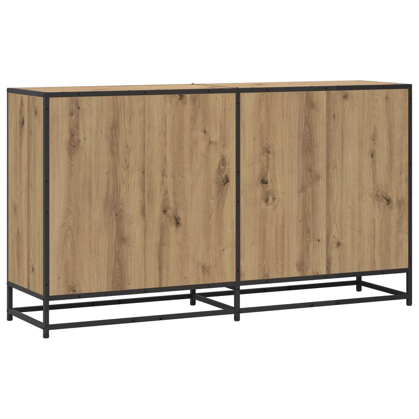 vidaXL Sideboard Artisan Oak 134 x 35 x 76 cm Engineered Wood