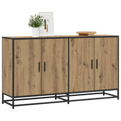 vidaXL Sideboard Artisan Oak 134 x 35 x 76 cm Engineered Wood
