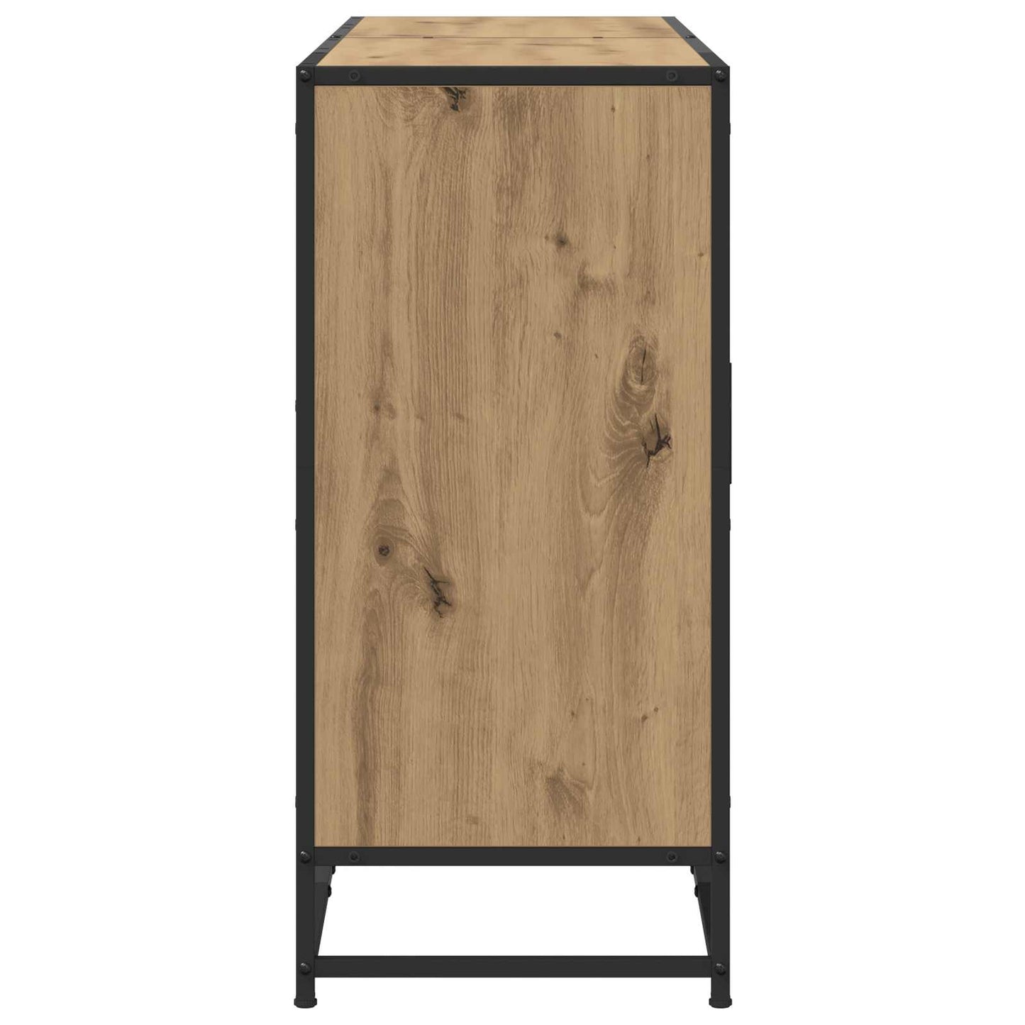 vidaXL Sideboard Artisan Oak 134 x 35 x 76 cm Engineered Wood
