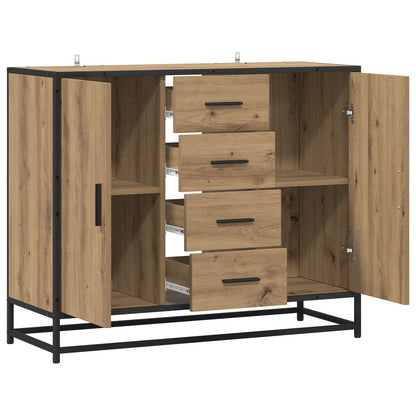 vidaXL Sideboard Artisan Oak 92 x 35 x 76 cm Engineered Wood