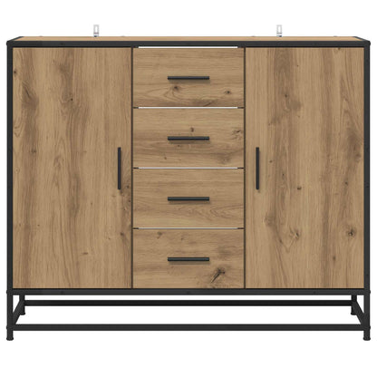 vidaXL Sideboard Artisan Oak 92 x 35 x 76 cm Engineered Wood