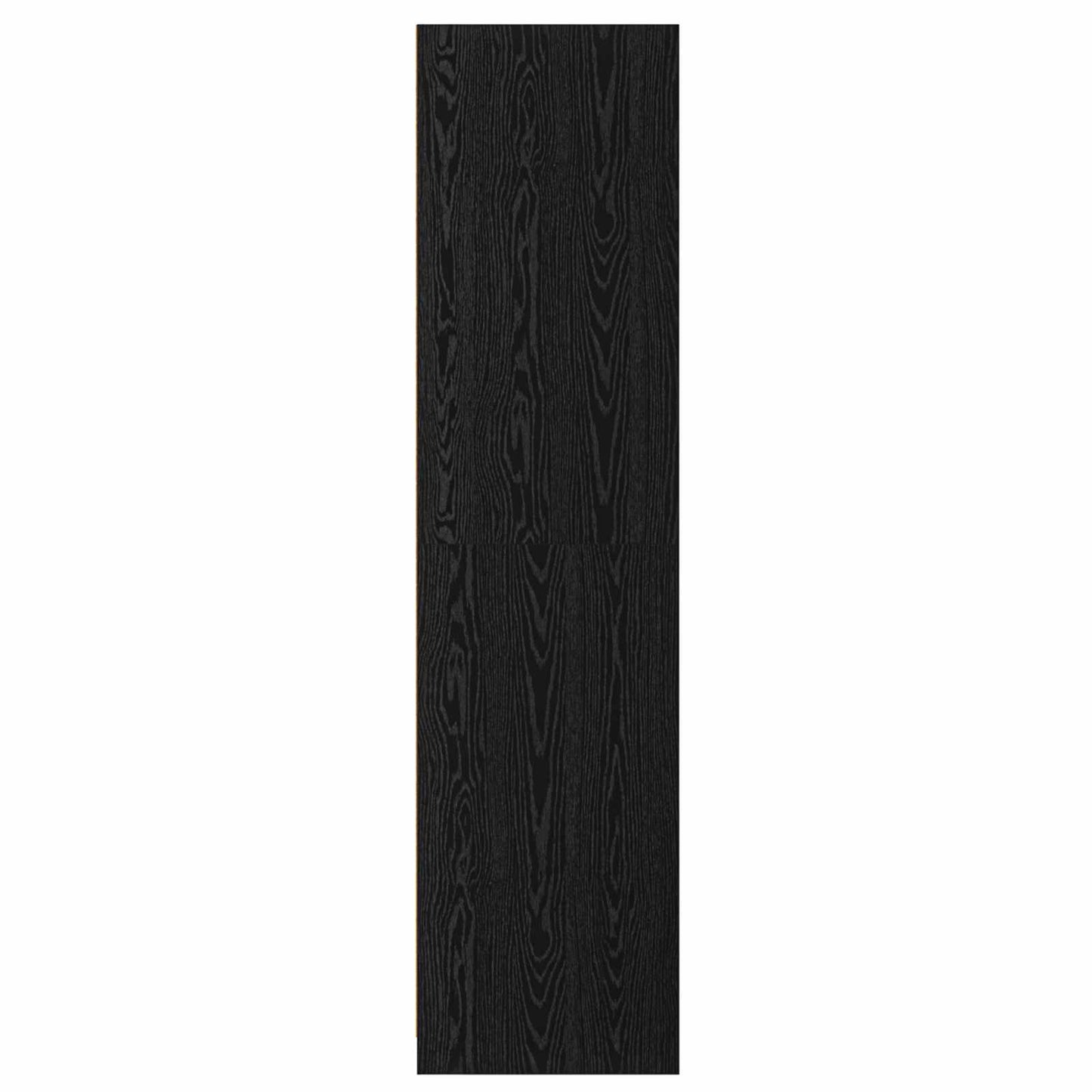 vidaXL Wardrobe with Shelf Black oak 100 x 50 x 200 cm Engineered Wood