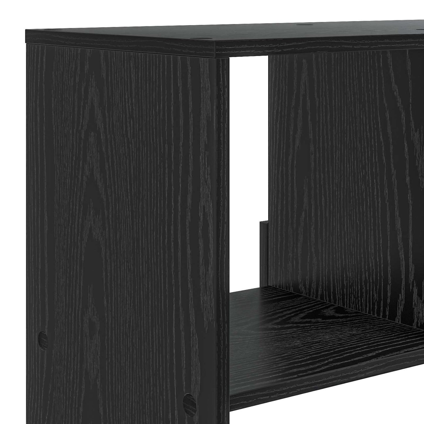 vidaXL Book Shelf Black oak 100 x 33 x 156.5 cm Engineered Wood