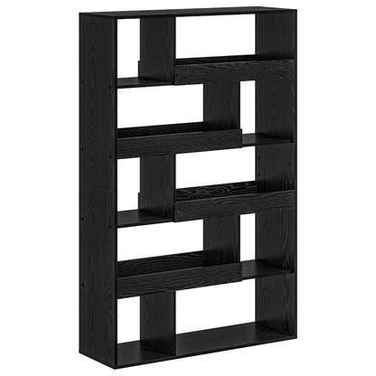 vidaXL Book Shelf Black oak 100 x 33 x 156.5 cm Engineered Wood
