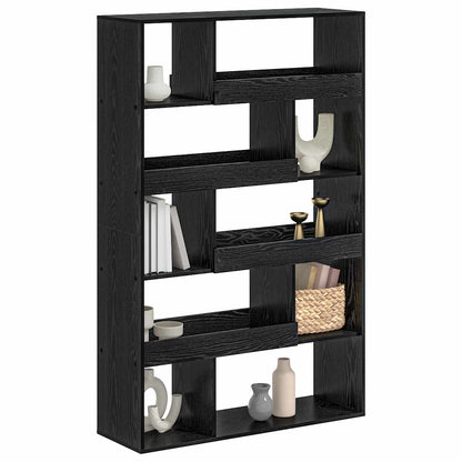 vidaXL Book Shelf Black oak 100 x 33 x 156.5 cm Engineered Wood