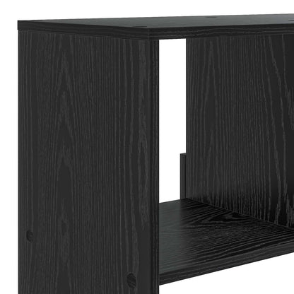 vidaXL Book Shelf Black oak 100 x 33 x 156.5 cm Engineered Wood