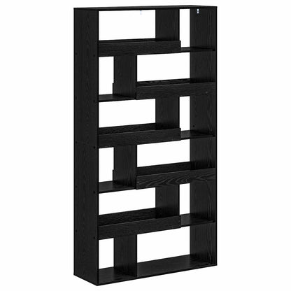 vidaXL Book Shelf Black oak 100 x 33 x 156.5 cm Engineered Wood