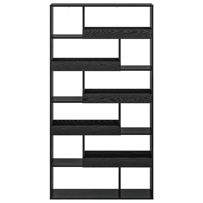 vidaXL Book Shelf Black oak 100 x 33 x 156.5 cm Engineered Wood