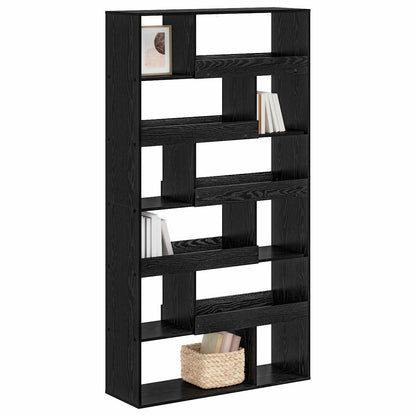 vidaXL Book Shelf Black oak 100 x 33 x 156.5 cm Engineered Wood