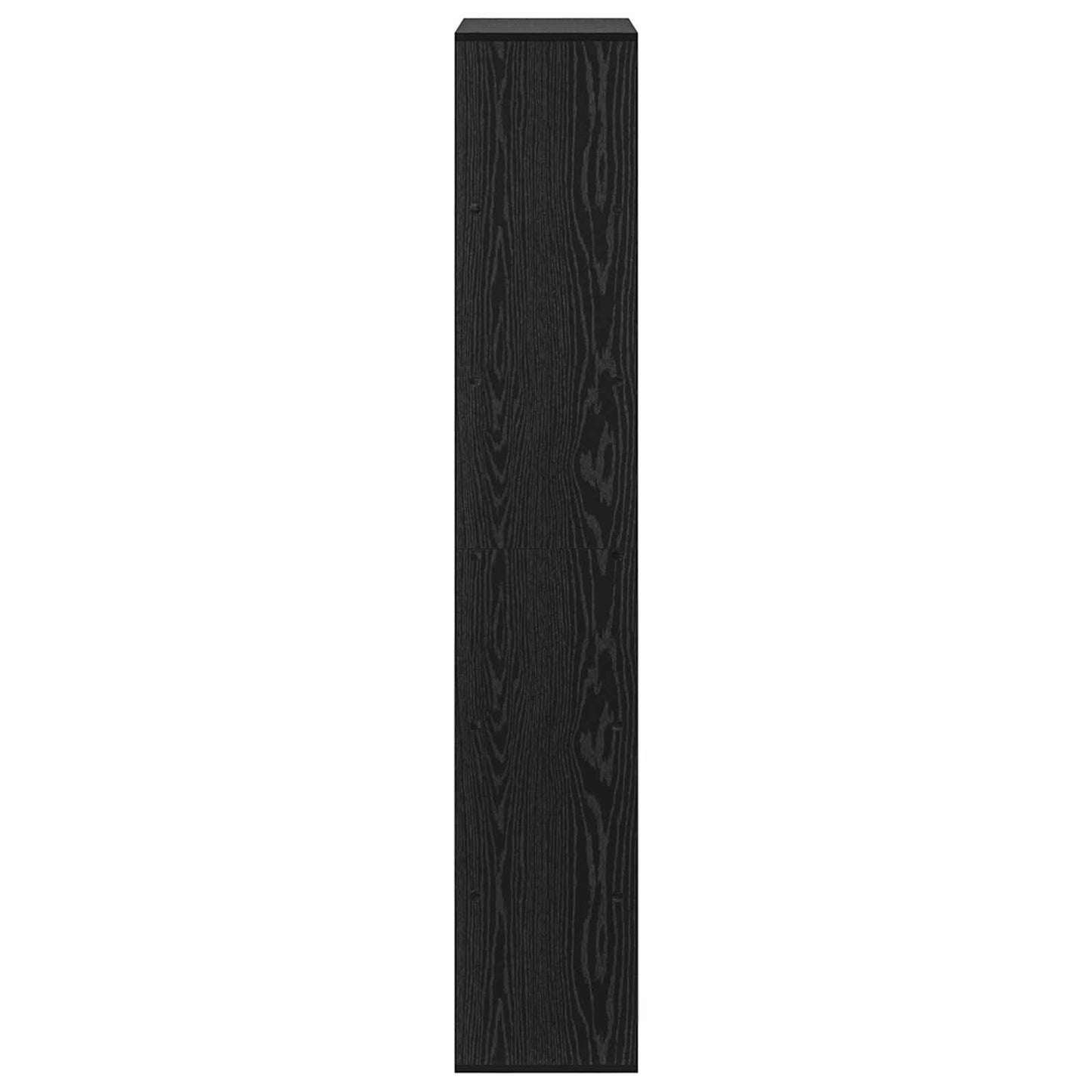 vidaXL Book Shelf Black oak 100 x 33 x 156.5 cm Engineered Wood