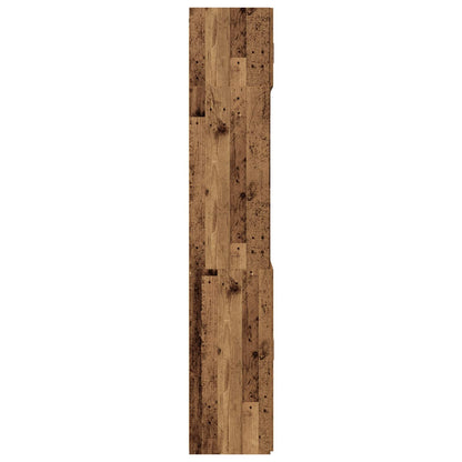 vidaXL Storage Cabinet with Shelves Old Wood 70 x 42.5 x 225 cm