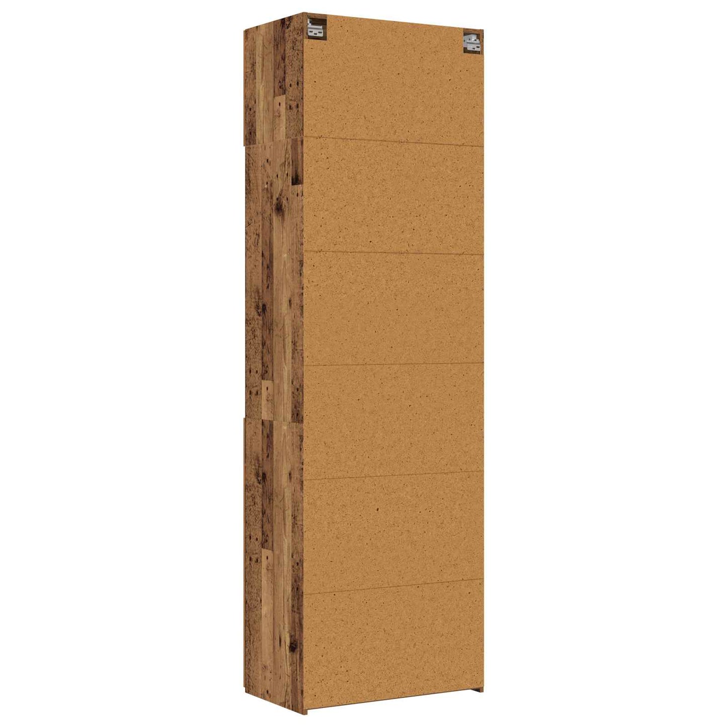 vidaXL Storage Cabinet with Shelves Old Wood 70 x 42.5 x 225 cm