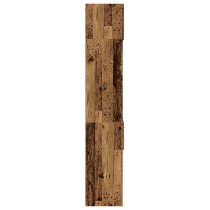 vidaXL Storage Cabinet with Shelves Old Wood 70 x 42.5 x 225 cm