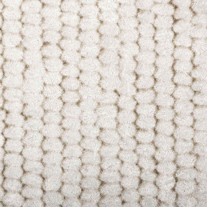 vidaXL Rug Cream 80 x 200 cm 100% Polyester 3 mm Washable