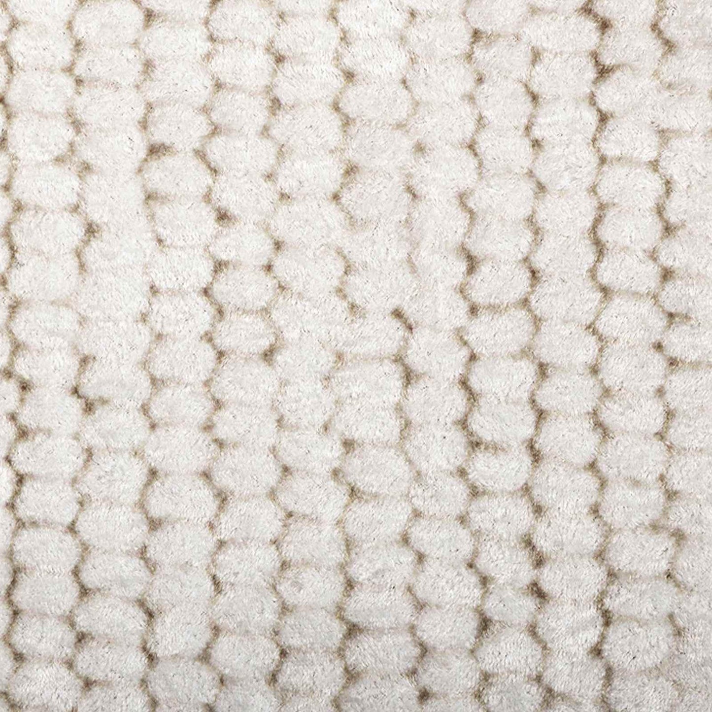 vidaXL Rug Cream 300 x 400 cm 100% Polyester 3 mm Washable