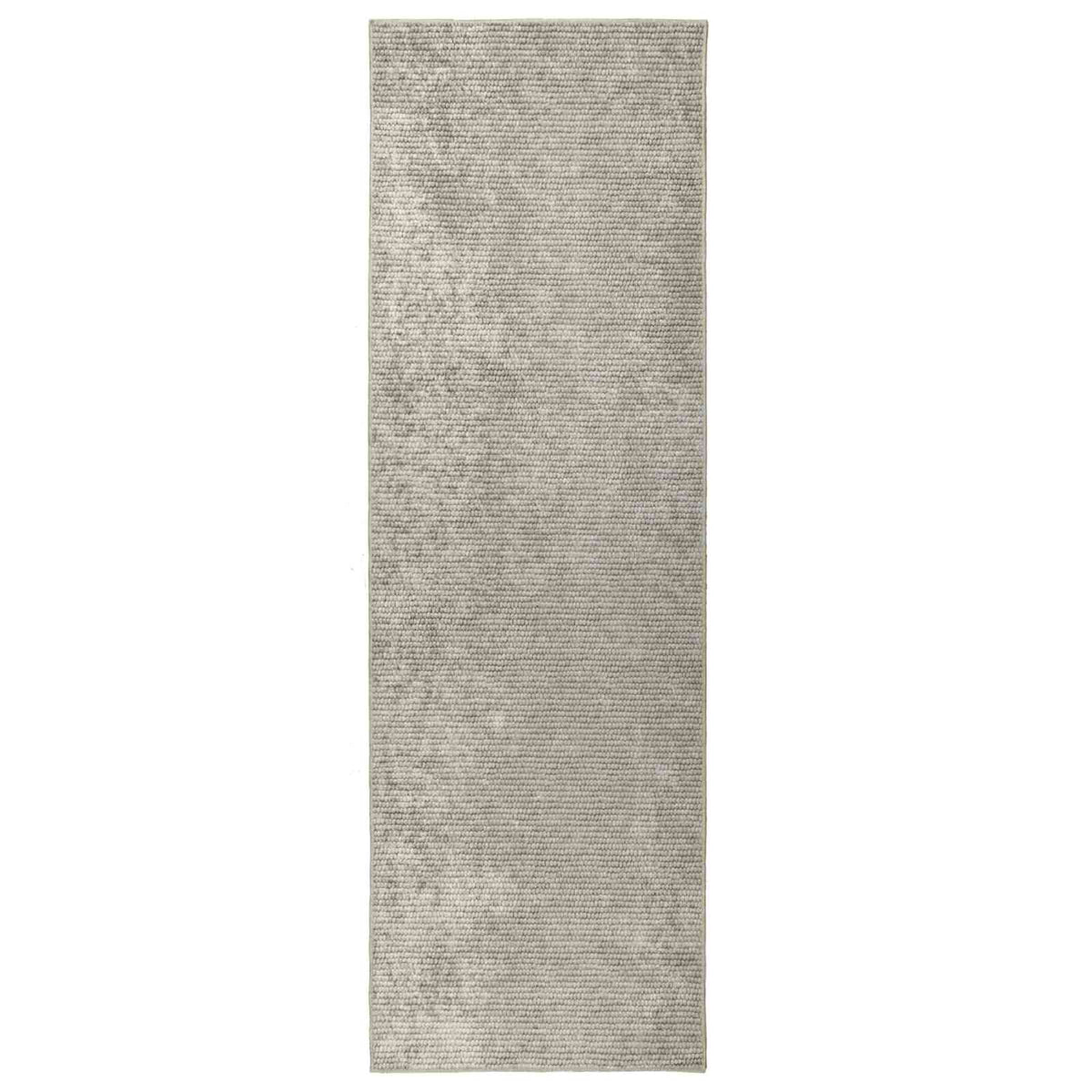 vidaXL Rug Beige 100 x 200 cm 100% Polyester 3 mm Washable