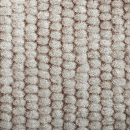 vidaXL Rug Beige 160 x 230 cm 100% Polyester 3 mm Washable