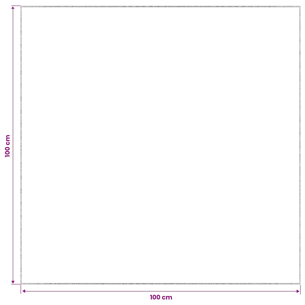 vidaXL Rug Grey 100 x 100 cm 100% Polyester 3 mm Washable