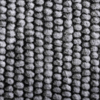 vidaXL Rug Anthracite 50 x 100 cm 100% Polyester 3 mm Washable