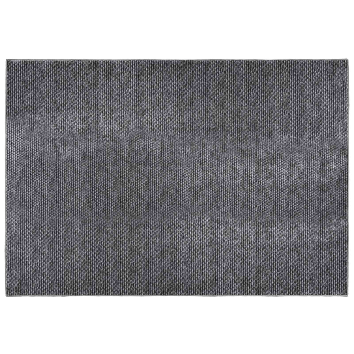 vidaXL Rug Anthracite 120 x 180 cm 100% Polyester 3 mm Washable