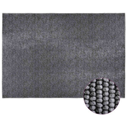vidaXL Rug Anthracite 160 x 230 cm 100% Polyester 3 mm Washable