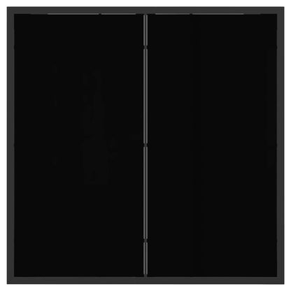 vidaXL Garden Dining Set 5 pcs Black and Anthracite 80 x 80 x 73 cm
