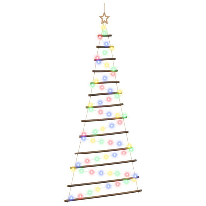 vidaXL Hanging Christmas Tree 180 cm 100 LEDs Multicolour