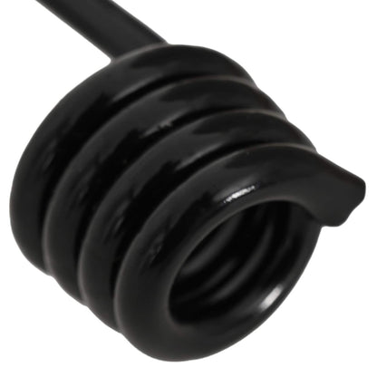 vidaXL Hooks 24 pcs Black 10 mm x 5 cm Steel