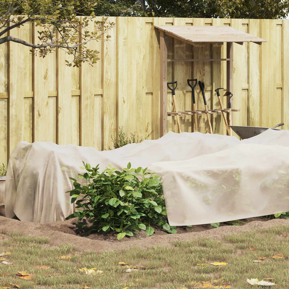 vidaXL Frost Protection Plant Fleece 50 gsm 10 x 3.2 m