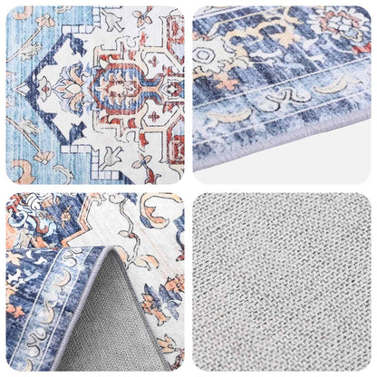 vidaXL Rug ORIZ Multicolour 80 x 150 cm 100% Polyester