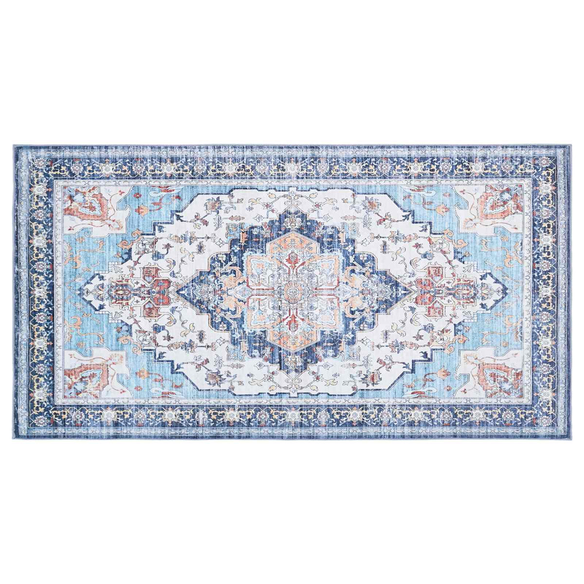 vidaXL Rug ORIZ Multicolour 80 x 150 cm 100% Polyester