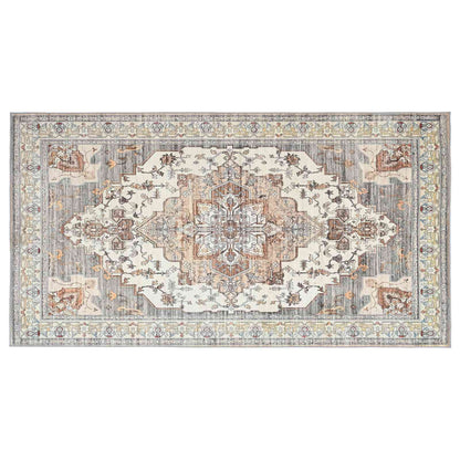 vidaXL Rug ORIZ Brown 80 x 150 cm 100% Polyester