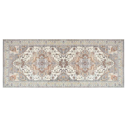 vidaXL Rug ORIZ Brown 80 x 200 cm 100% Polyester