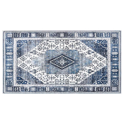 vidaXL Rug ORIZ Dark Blue 80 x 150 cm 100% Polyester