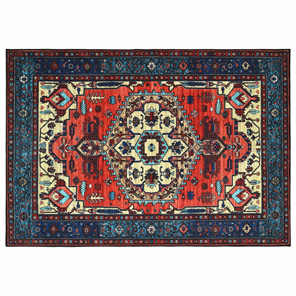 vidaXL Rug ORIZ Red 160 x 230 cm 100% Polyester