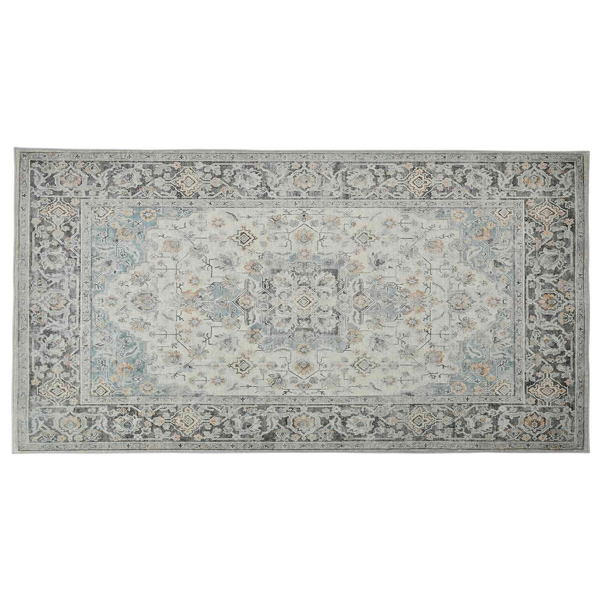 vidaXL Rug ORIZ Cream 80 x 150 cm 100% Polyester