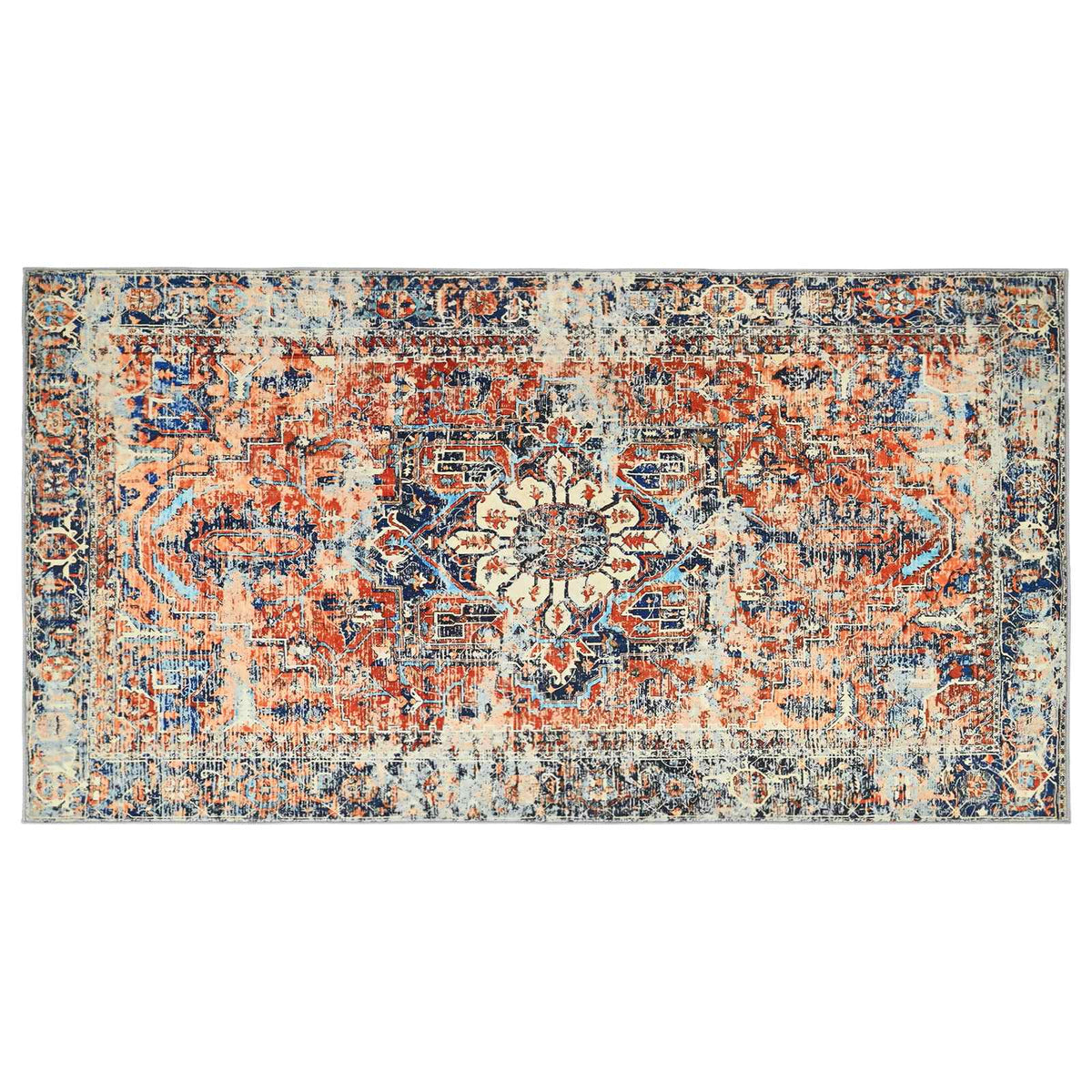 vidaXL Rug ORIZ Orange 80 x 150 cm 100% Polyester