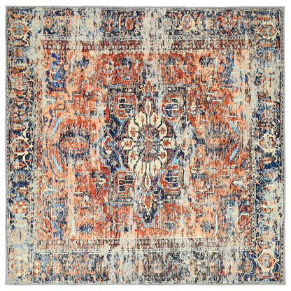 vidaXL Rug ORIZ Orange 200 x 200 cm 100% Polyester