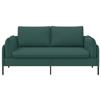 vidaXL 2-Seater Sofa Dark Green 188 x 81 x 89 cm Fabric