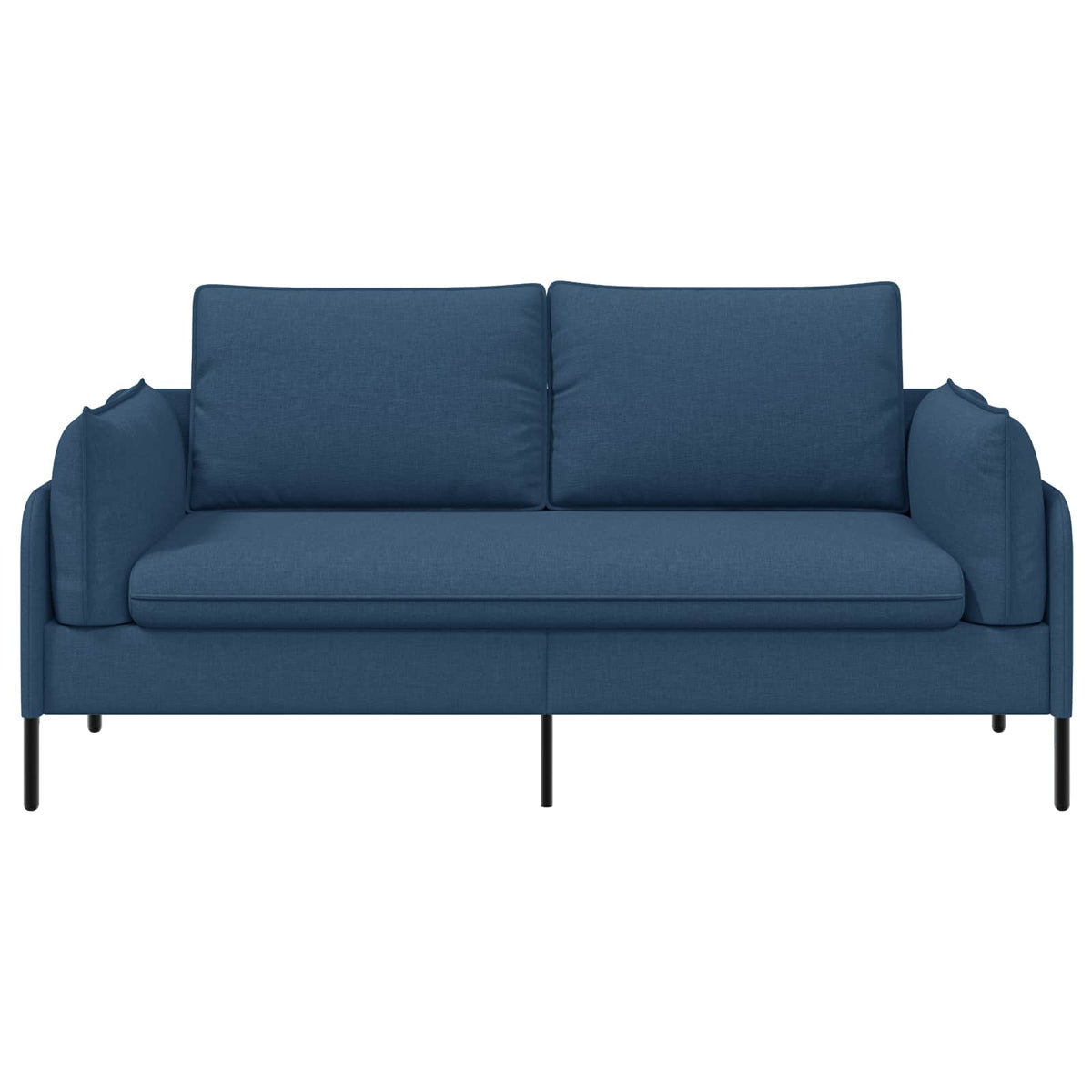 vidaXL 2-Seater Sofa Blue 188 x 81 x 89 cm Fabric