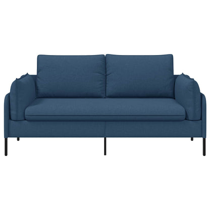 vidaXL 2-Seater Sofa Blue 188 x 81 x 89 cm Fabric